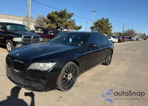 2013 BMW 750 I from USA, damaged, VIN WBAYA8C5XDC996785